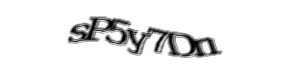Security check image, please type the characters shown